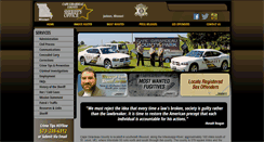 Desktop Screenshot of capecountysheriff.org