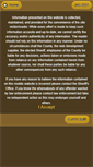 Mobile Screenshot of capecountysheriff.org